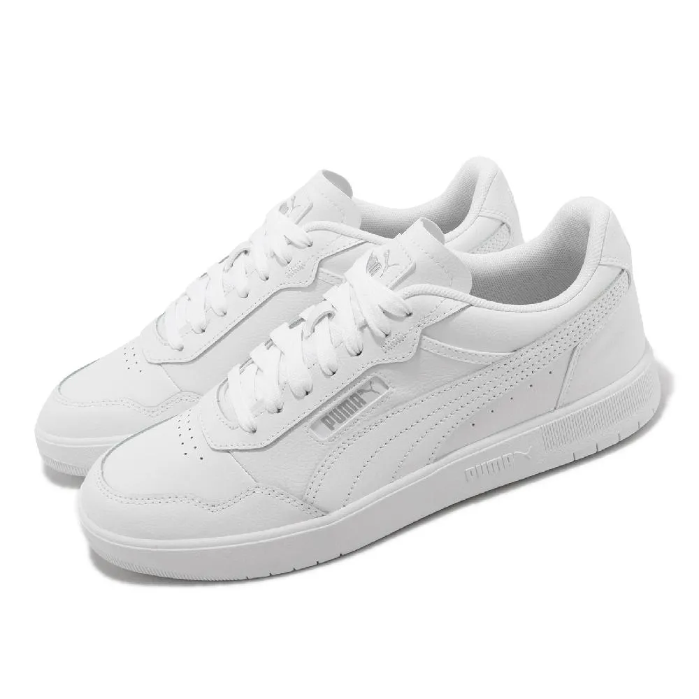 Puma 休閒鞋 Court Ultra 白 膠底 皮革 男鞋 女鞋 小白鞋 運動鞋 【ACS】 38936811 歷史價格詳細信息