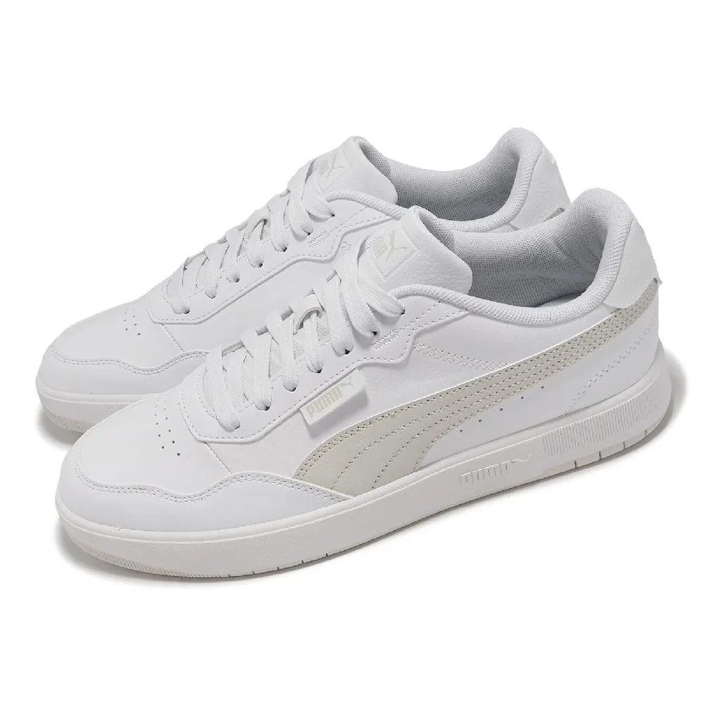 Puma 休閒鞋 Court Ultra 白 膠底 皮革 男鞋 女鞋 小白鞋 運動鞋 【ACS】 38936811 歷史價格詳細信息
