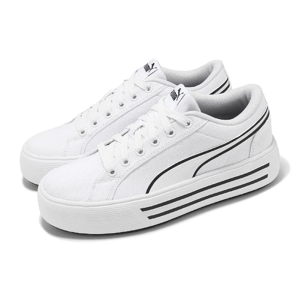 Puma 休閒鞋 Kaia Platform 白 小白鞋 厚底增高 鋸齒鞋 女鞋 膠底 【ACS】 38380403US 歷史價格詳細信息