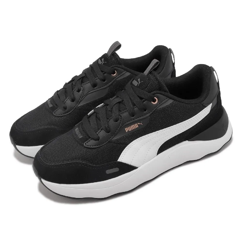 PUMA 休閒鞋 Runtamed Platform 女 黑白紫 39232403 現貨 歷史價格詳細信息