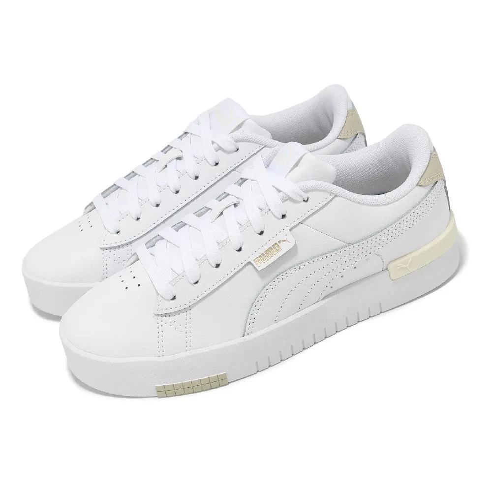 Puma 彪馬 休閒鞋 Jada Renew 女鞋 白 米白 皮革 經典 小白鞋 38640115 歷史價格詳細信息