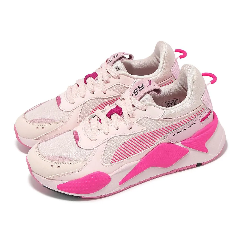 Puma 彪馬 休閒鞋 RS-X Soft Wns 女鞋 白 粉 拼接 緩衝 運動鞋 39377203 歷史價格詳細信息
