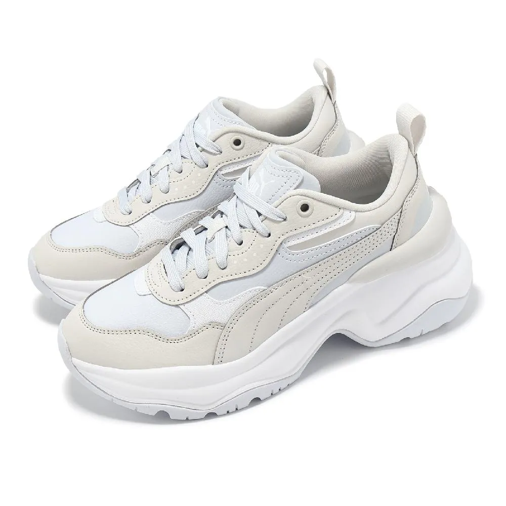 Puma 彪馬 休閒鞋 Cilia Wedge 女鞋 黑 全黑 厚底 增高 皮革 老爹鞋 39391503 歷史價格詳細信息