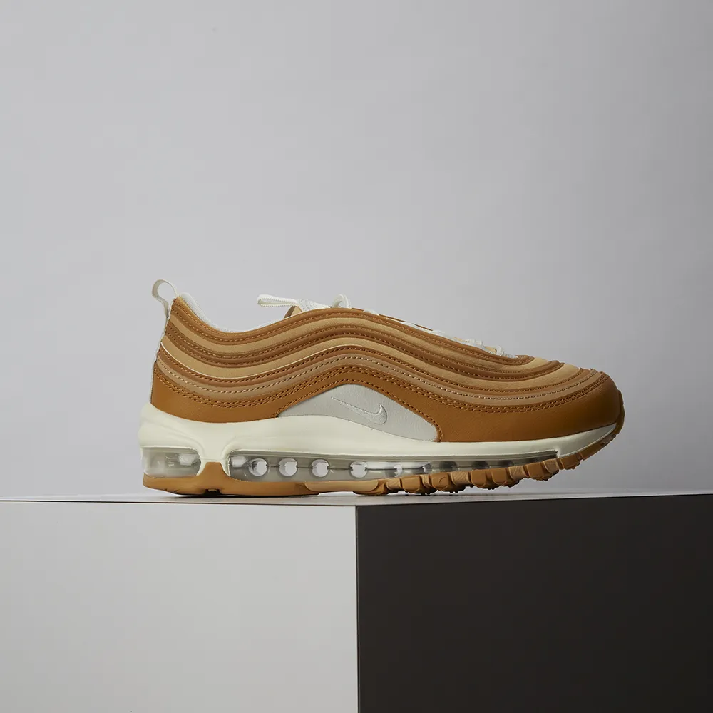 Nike Air Max 97 SE First Use 灰 米白 麂皮 大氣墊 男鞋 【ACS】 DB0246-001 歷史價格詳細信息