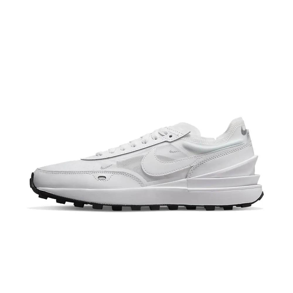 Nike W Waffle One [DC2533-103] 女 休閒鞋 經典 復古 小Sacai 皮革 穿搭 白黑 歷史價格詳細信息
