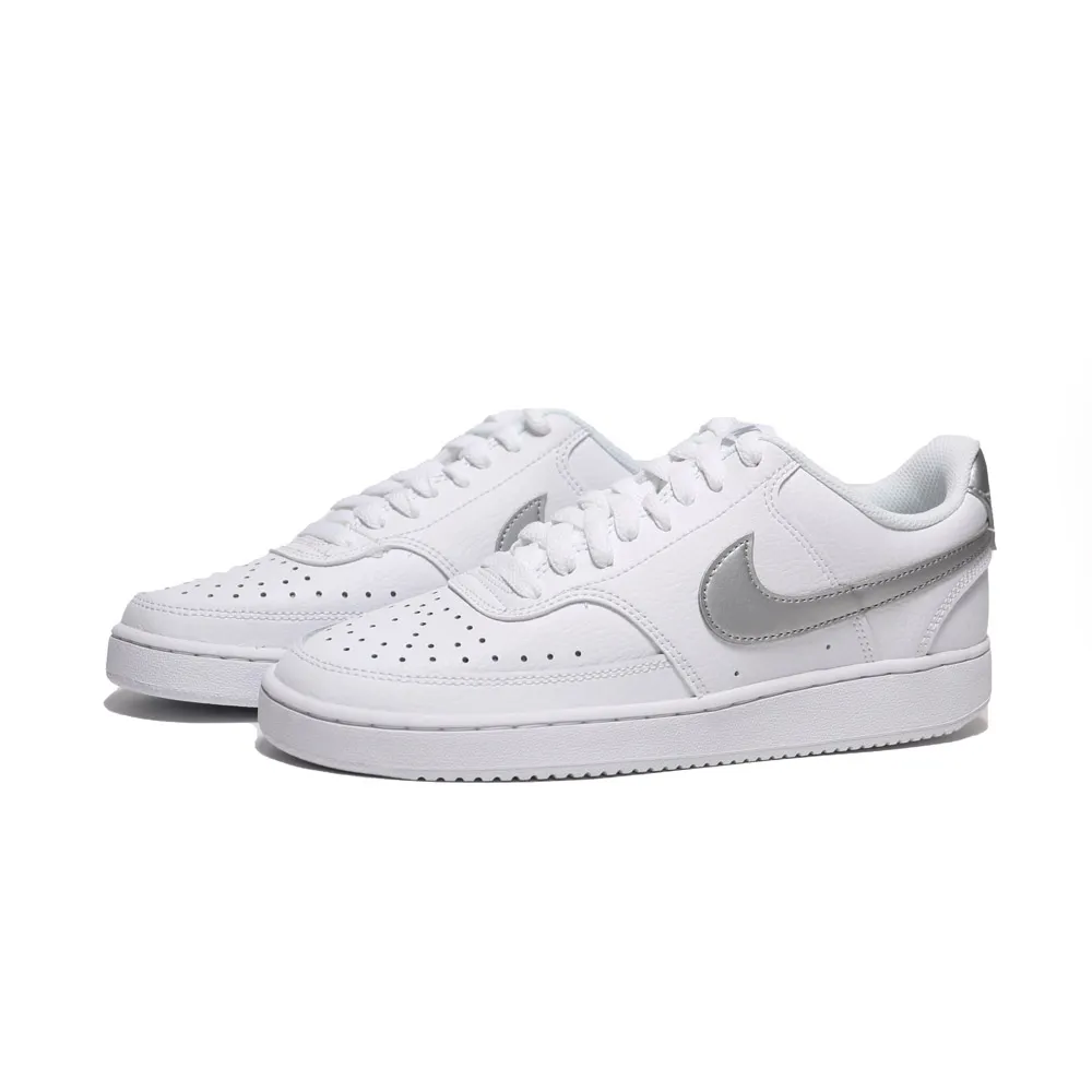 Nike Court Vision Low 女 白黑黃 運動 低筒 白鞋 休閒 休閒鞋 CD5434-117 歷史價格詳細信息