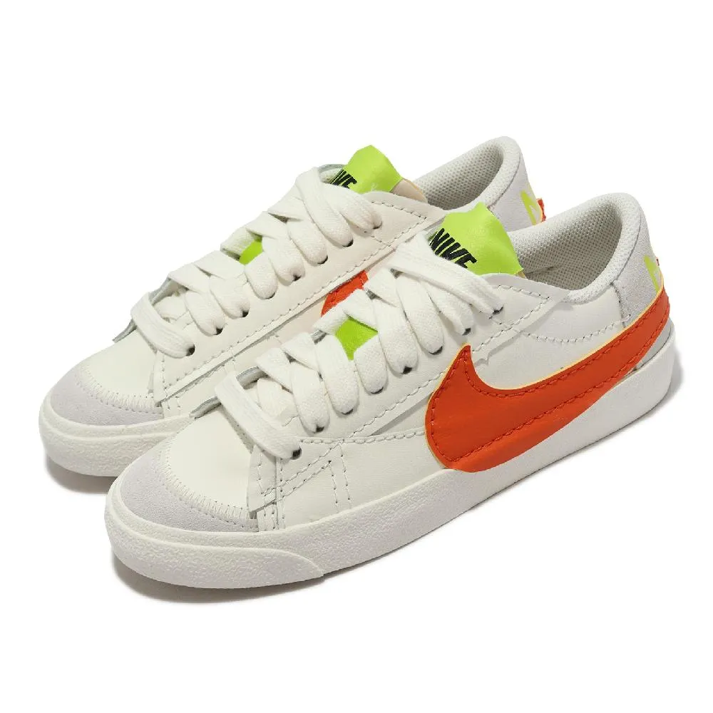 Nike 休閒鞋 Blazer Low 77 Jumbo 墨綠 卡其 大勾勾 女鞋 【ACS】 DQ1470-105 歷史價格詳細信息