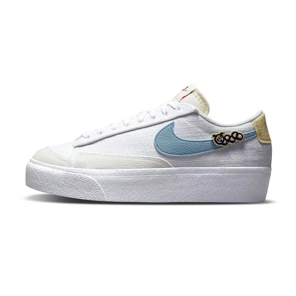 Nike 休閒鞋 Blazer Low Platform 白 粉紅 女鞋 厚底 增高 【ACS】 DJ0292-103 歷史價格詳細信息