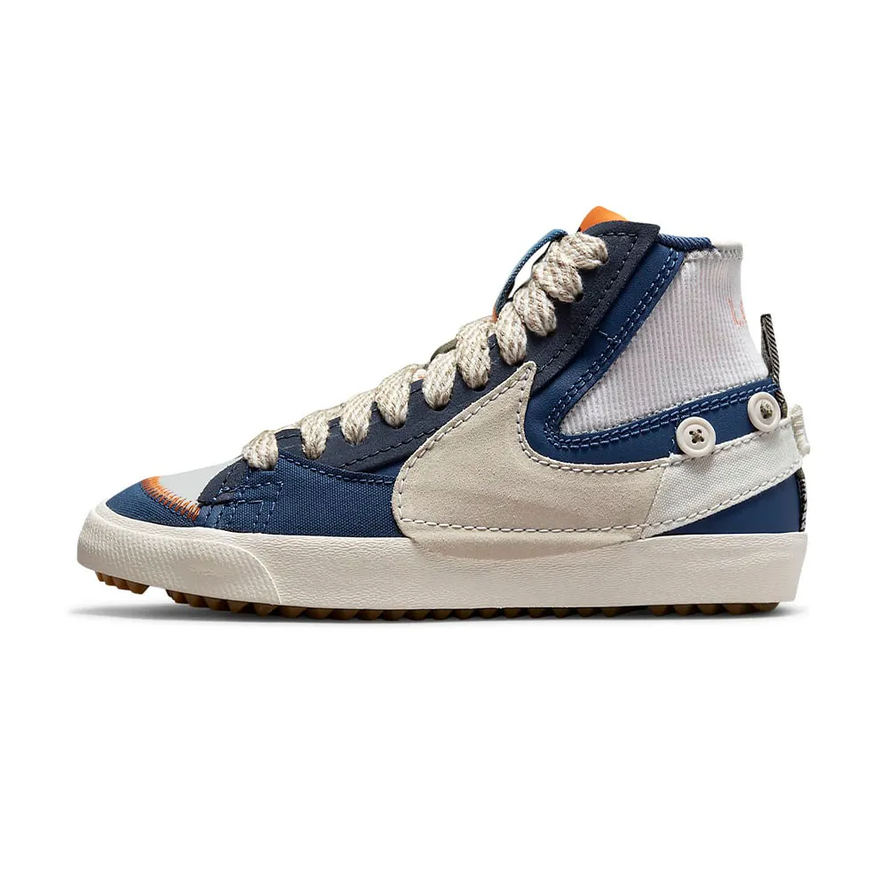 Nike Blazer MID 77 LX 男鞋 深藍色 高筒 鴛鴦 積木 拼接 休閒鞋 DQ5080-001 歷史價格詳細信息