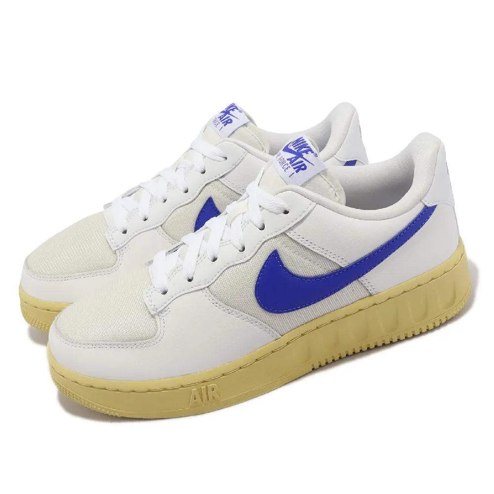 Nike 休閒鞋 Air Force 1 GS 白 藍 兔寶寶 怪物奇兵 女鞋 大童鞋 【ACS】 DM3353-100 歷史價格詳細信息