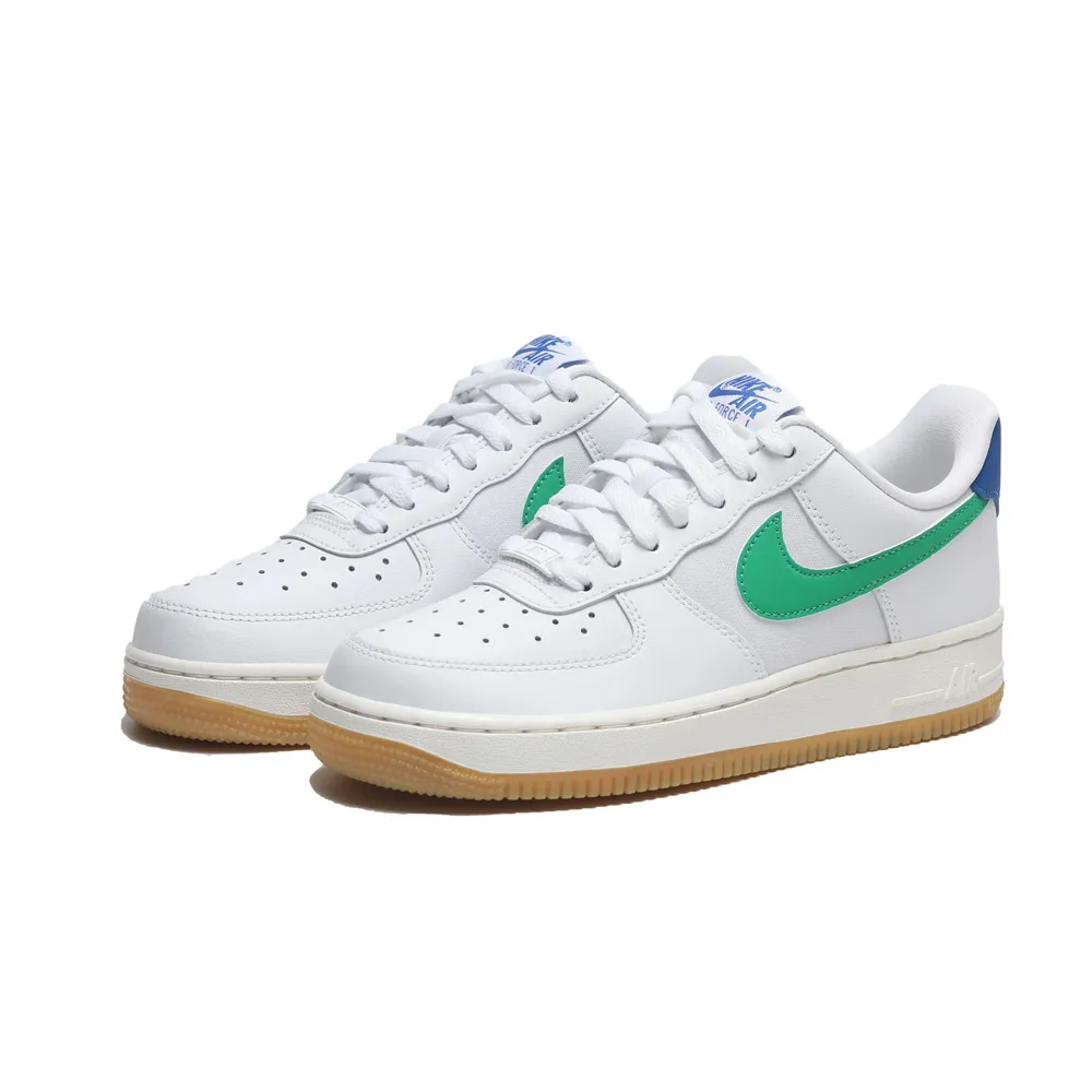NIKE 休閒鞋 AIR FORCE 1 07 白藍 金扣 荔枝皮 男 DM2845-100 歷史價格詳細信息