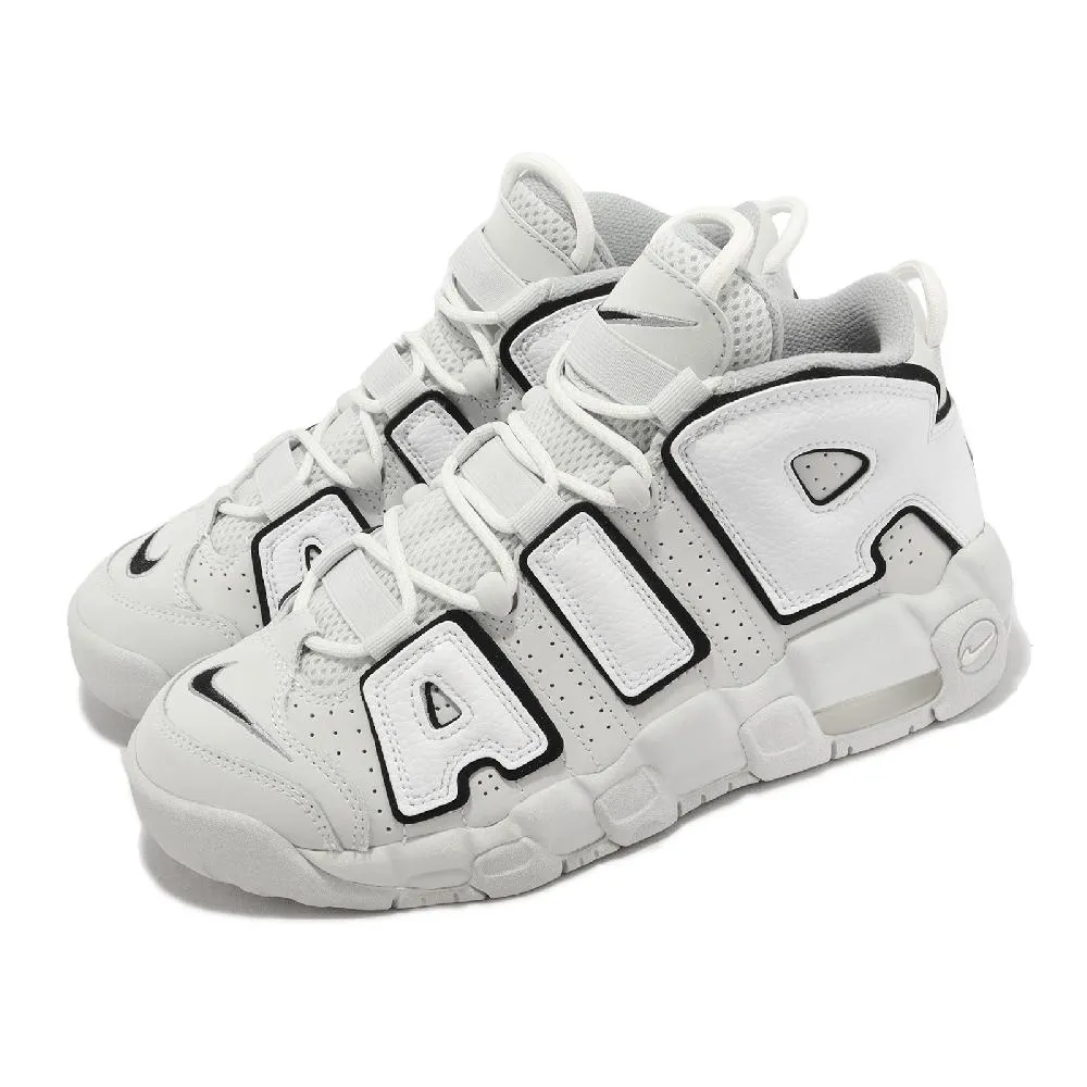 Nike Air More Uptempo GS 白 紅 大AIR 女鞋 大童鞋 皮朋 零碼福利品 【ACS】 歷史價格詳細信息