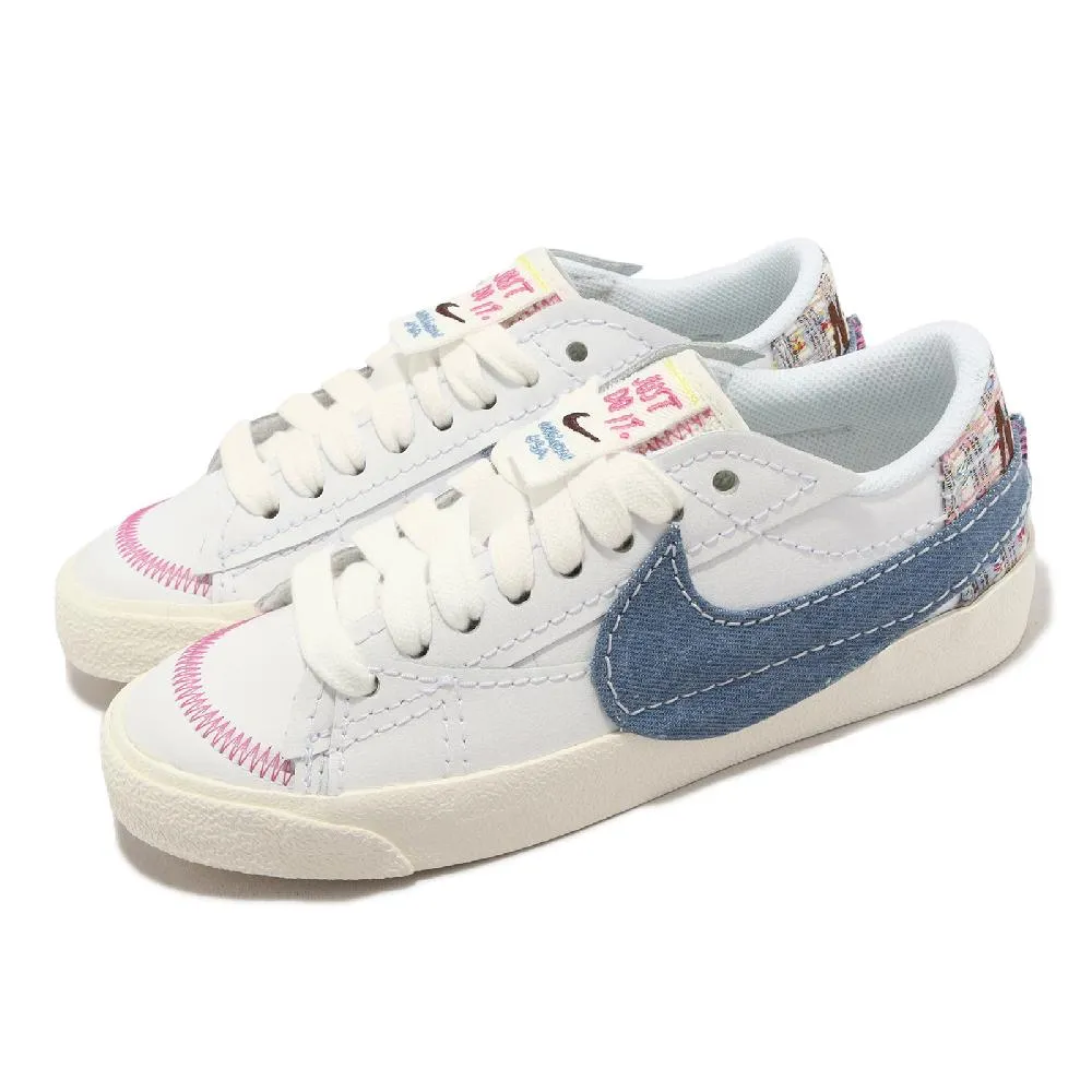 Nike 休閒鞋 Blazer Low 77 Jumbo 白 紅 男鞋 大勾勾 解構 板鞋 低筒 DQ8769-100 歷史價格詳細信息