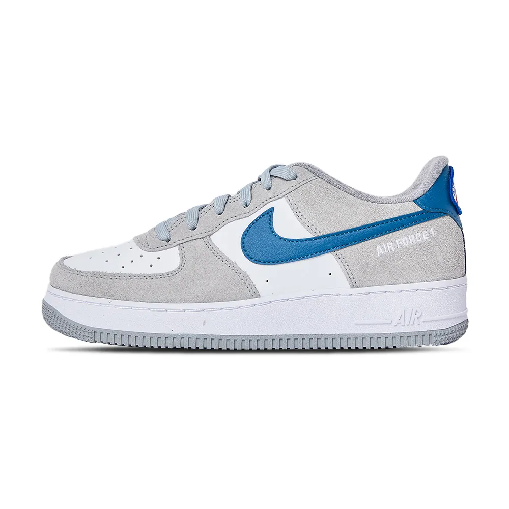 Nike Air Force 1 GS 白 灰 小白鞋 AF1 女鞋 大童鞋 休閒鞋 零碼福利品 【ACS】 歷史價格詳細信息
