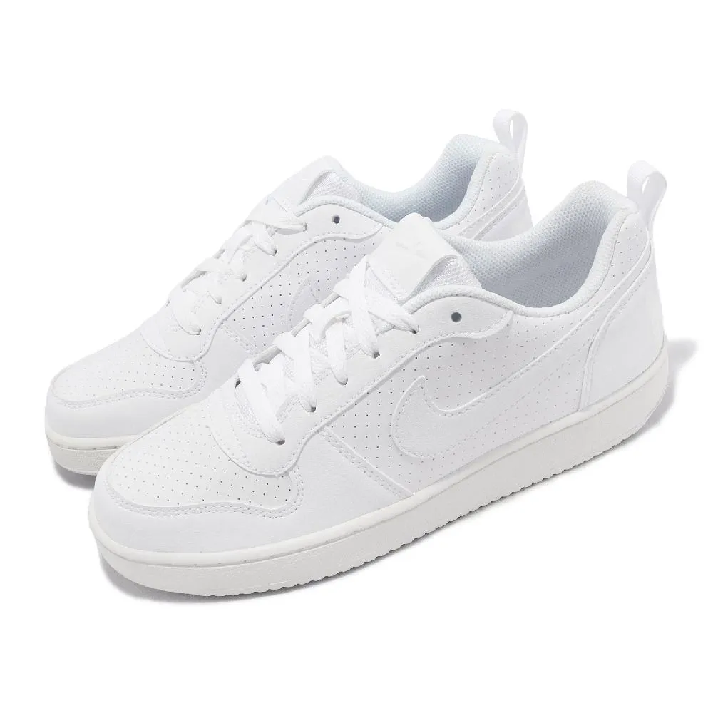 Nike 休閒鞋 Court Borough Low SL 白 全白 小白鞋 女鞋 大童鞋 ACS AV3171-100 歷史價格詳細信息
