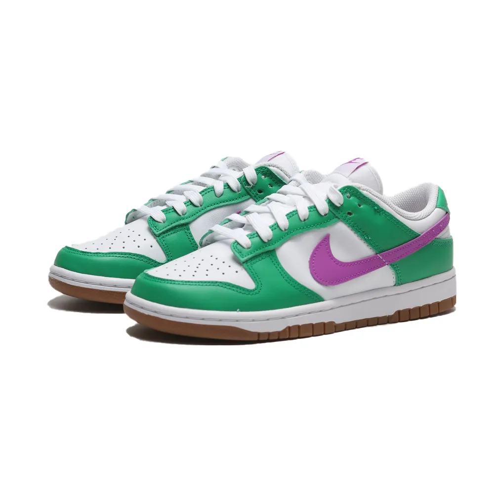 Nike Wmns Dunk Low 紫 綠 女鞋 休閒鞋 小丑 Joker 經典 低筒 零碼福利品 【ACS】 歷史價格詳細信息
