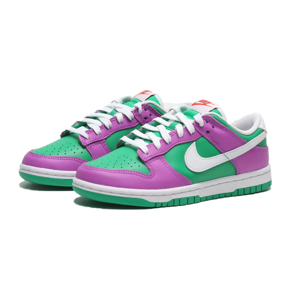 Nike Wmns Dunk Low 紫 綠 女鞋 休閒鞋 小丑 Joker 經典 低筒 零碼福利品 【ACS】 歷史價格詳細信息