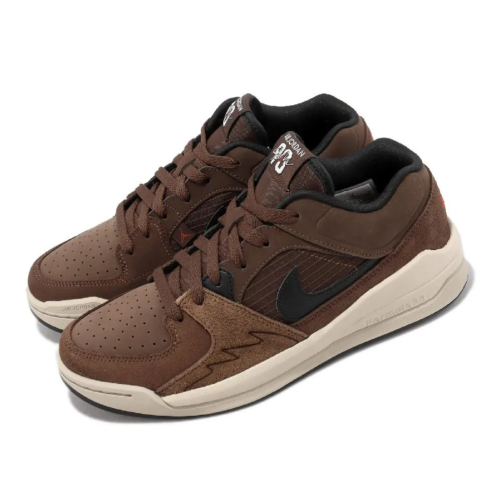 Nike 耐吉 休閒鞋 Jordan Delta 3 Mid 男鞋 棕 紅 拼接 麂皮 緩衝 喬丹 運動鞋 DR7614-206 歷史價格詳細信息