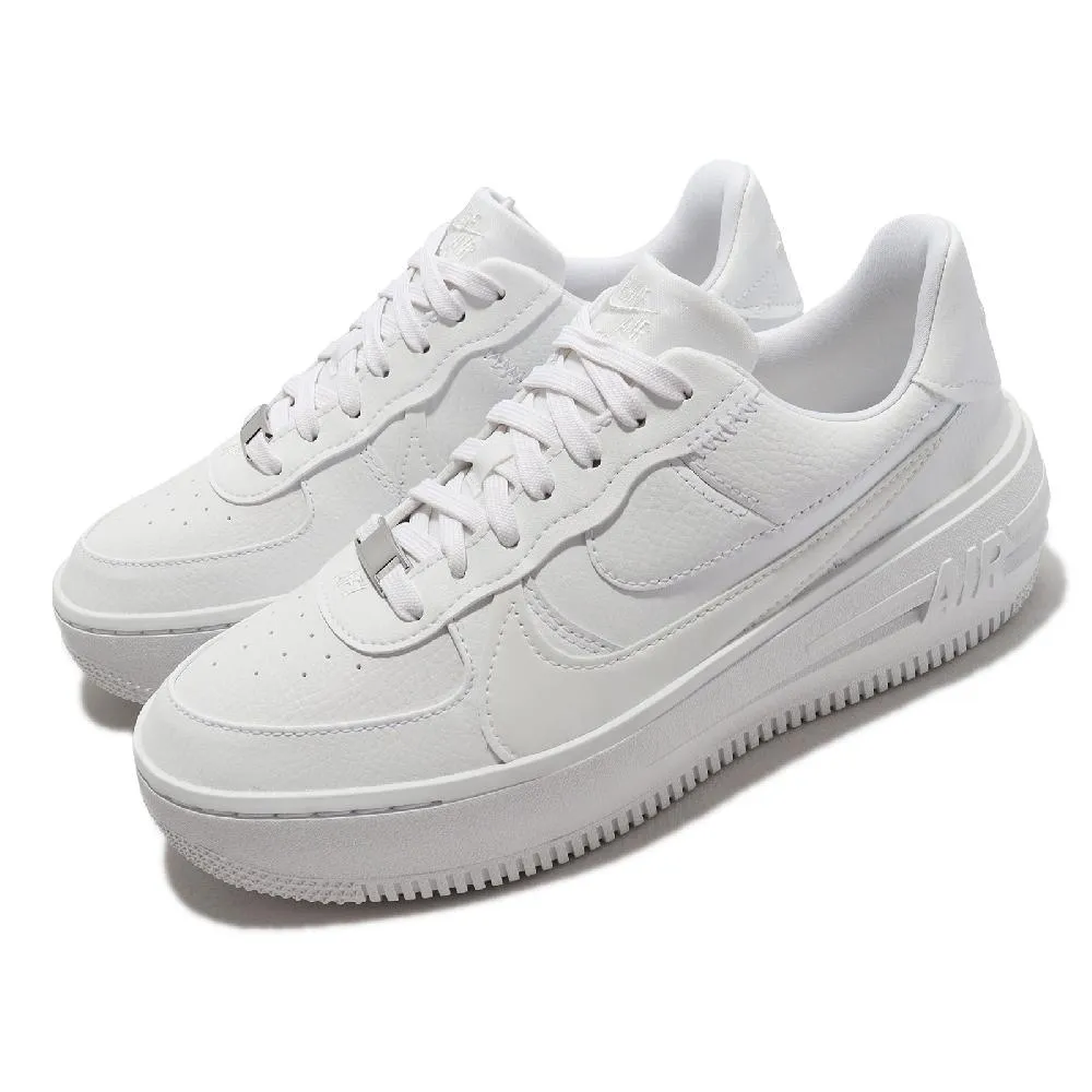 Nike 休閒鞋 Wmns AF1 PLT AF ORM 女鞋 純白 全白 解構 厚底 皮革 經典鞋 DJ9946-100 價格比較,價格查詢,歷史價格詳細信息
