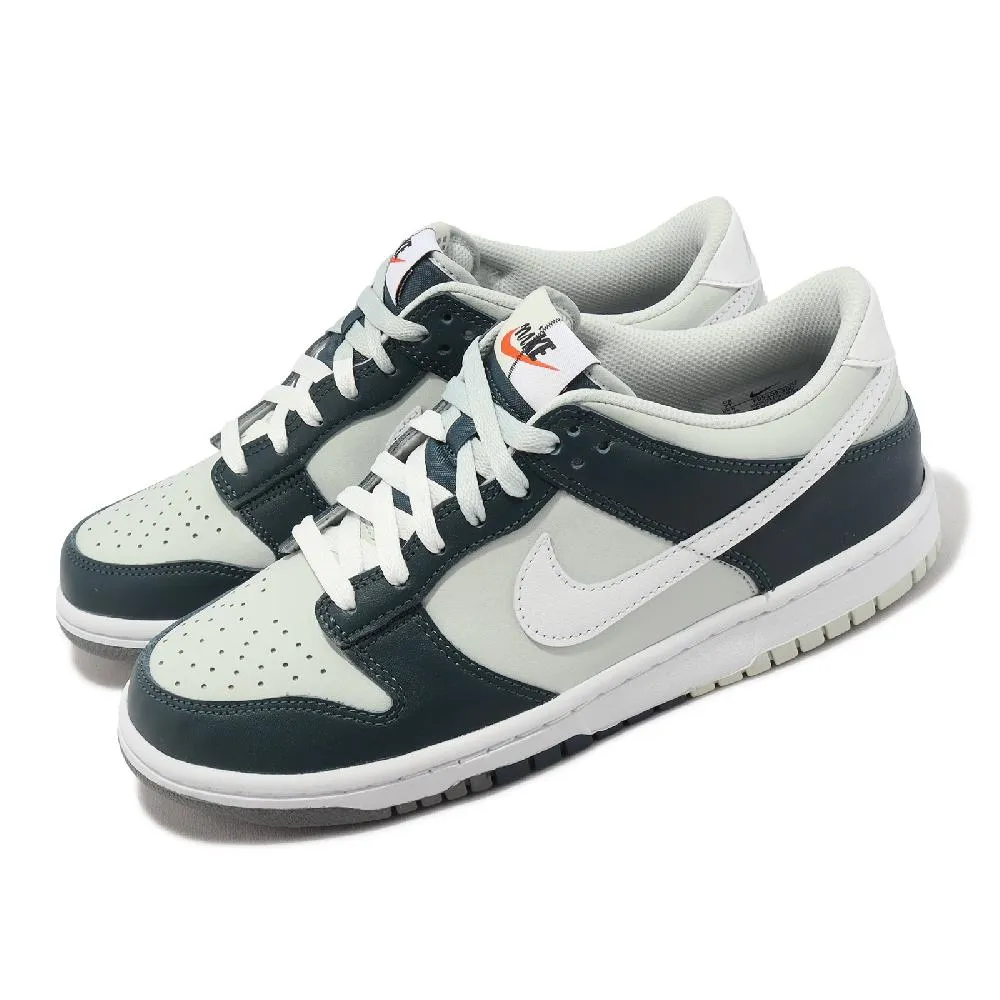 Nike 耐吉 休閒鞋 Dunk Low BG 大童 女鞋 雲杉綠 白 百搭 經典 HF4798-100 歷史價格詳細信息