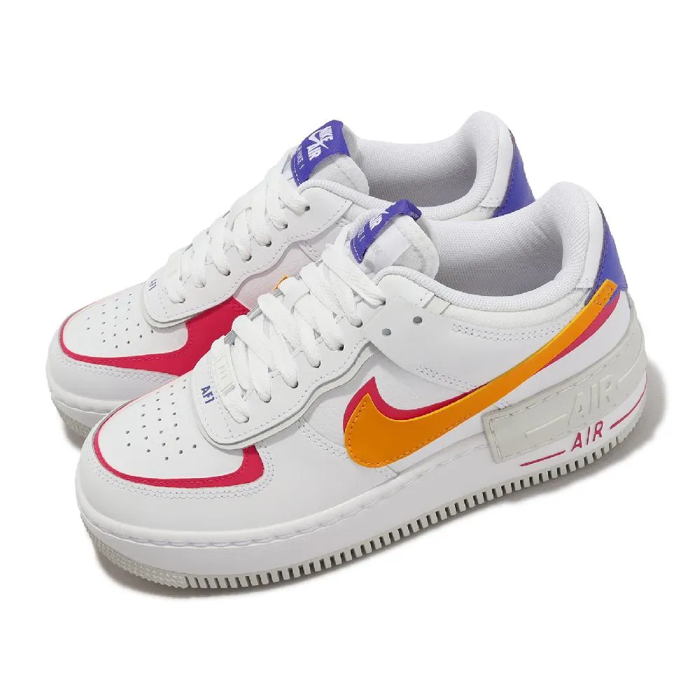 Nike 休閒鞋 AF1 Shadow 白 粉紅 女鞋 Air Force 1 【ACS】 CI0919-110 歷史價格詳細信息