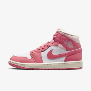 Nike Wmns Air Jordan 1 Mid 白 橘紅 男女鞋 AJ1 一代 【ACS】 BQ6472-116 歷史價格詳細信息