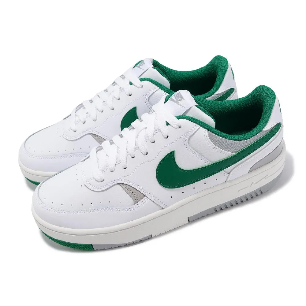 休閒鞋 Gamma Force 女鞋 黑 白 復古 皮革 厚底 增高 白勾 FQ6476-010 歷史價格詳細信息