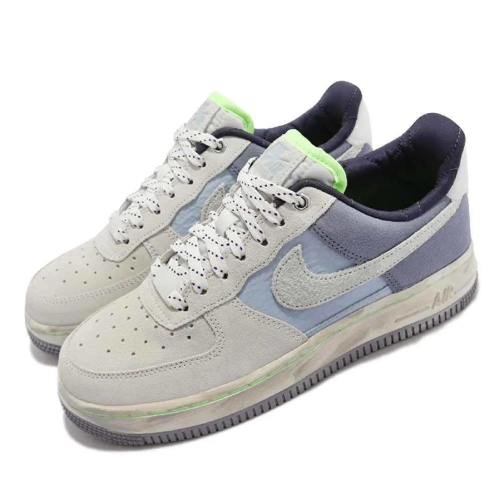 Nike 休閒鞋 Air Force 1 07 LX 女鞋 男鞋 經典款 AF1 皮革 質感 夜光 穿搭 白 綠 CT3228-100 歷史價格詳細信息