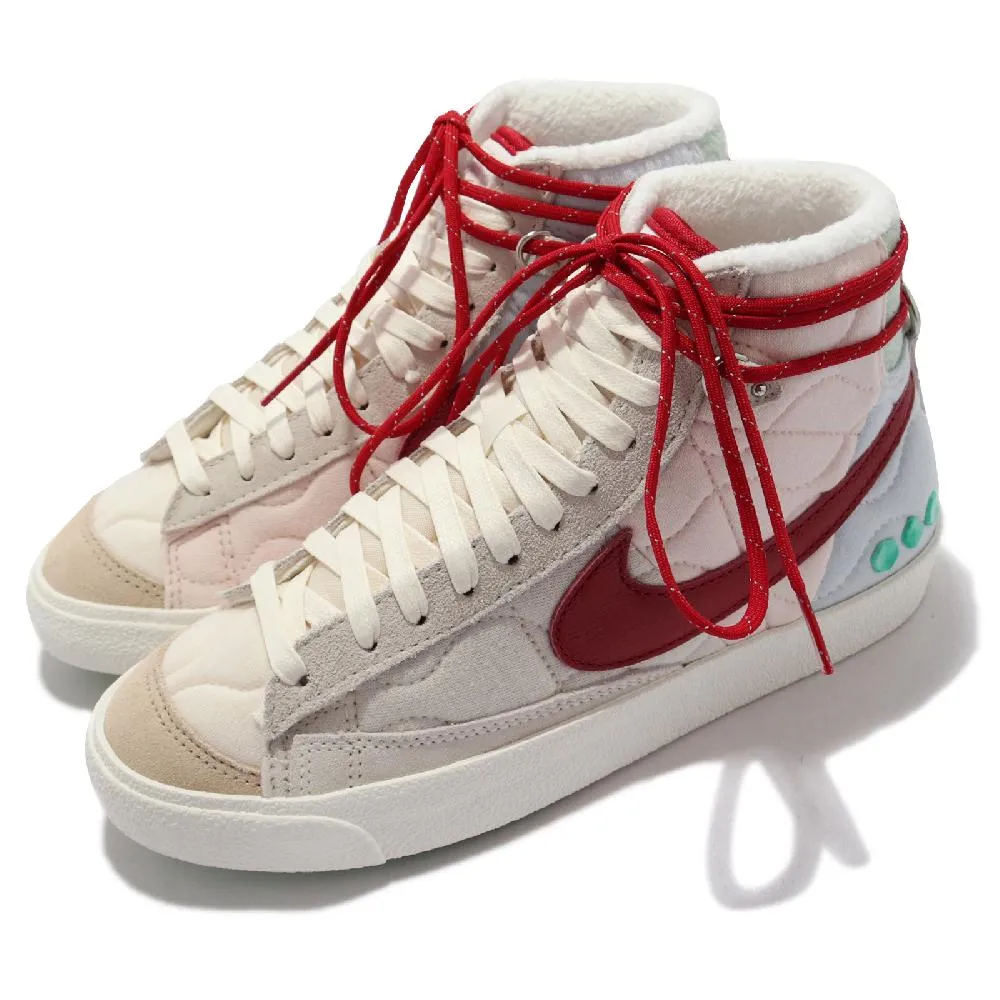 NIKE 休閒鞋 運動鞋 BLAZER MID 77 EMB 男 DD8025100 白藍橘 DD8025101 黑紅灰 歷史價格詳細信息