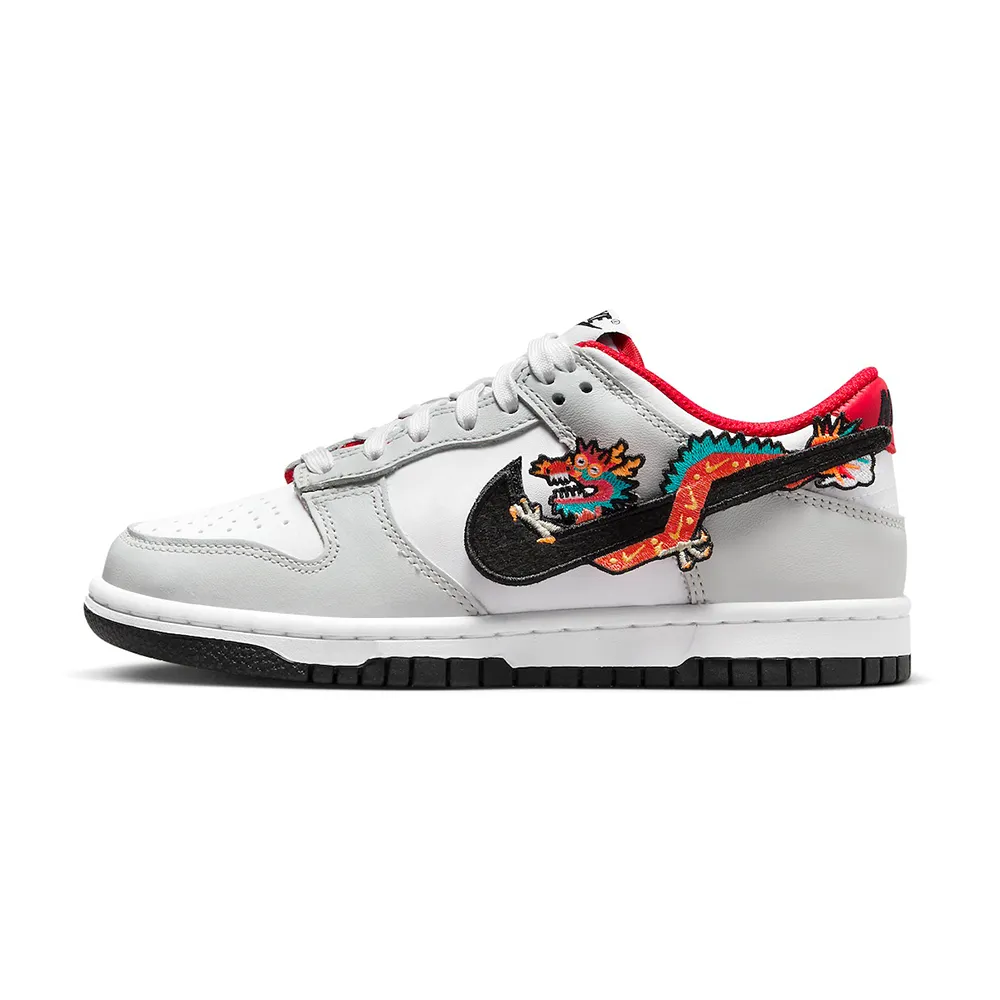 NIKE 休閒鞋 DUNK LOW GS 黑白 反轉 熊貓 大童 女 FD1232-001 歷史價格詳細信息