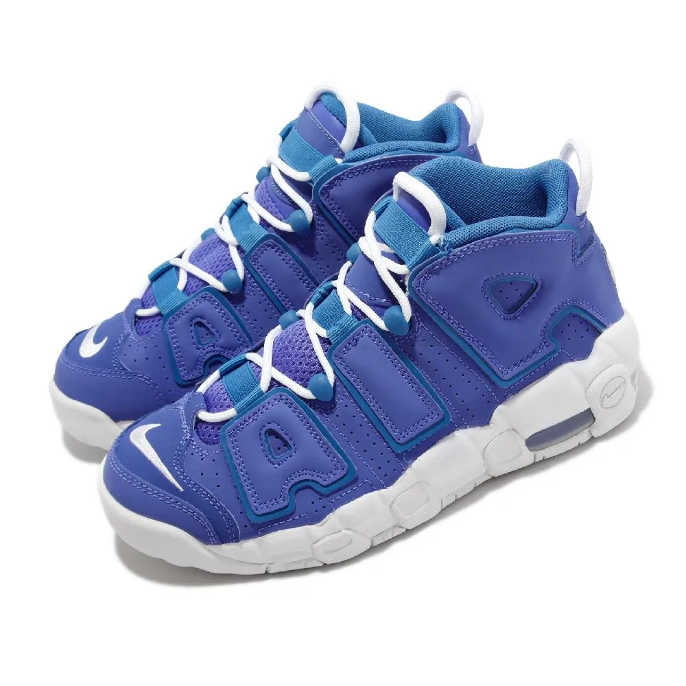 Nike 休閒鞋 Air More Uptempo GS 藍 白 大Air 女鞋 大童鞋【ACS】 DM1023-400 歷史價格詳細信息