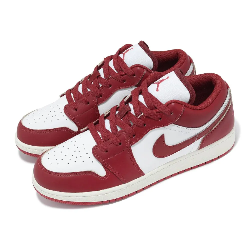 Nike Air Jordan1 Low GS AJ1 低幫 黑白紫 百搭 運動 籃球鞋 553560-151 女款 歷史價格詳細信息