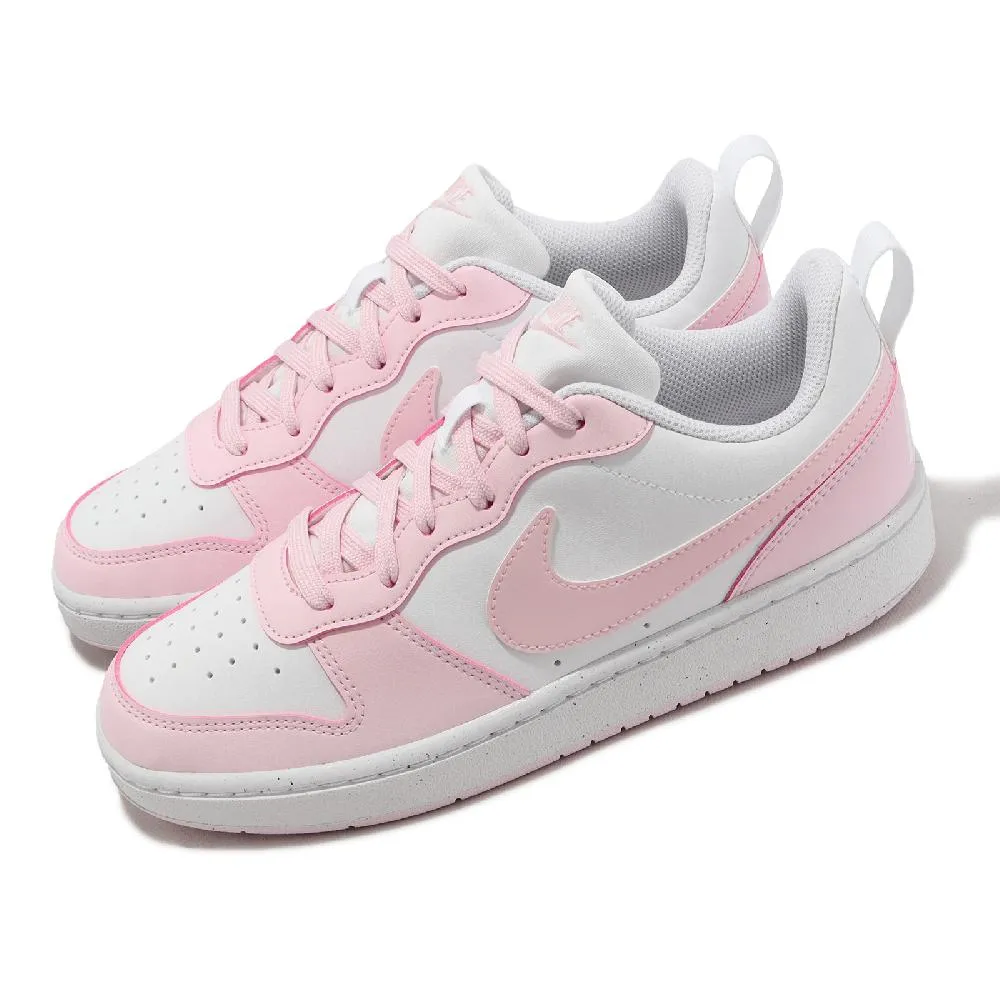 Nike 休閒鞋 Court Borough Low Recraft GS 女鞋 大童 紅 黑 DV5456-600 歷史價格詳細信息
