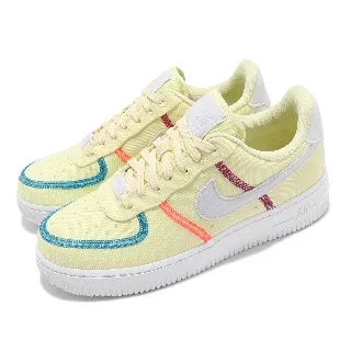 Nike 休閒鞋 Air Force 1 07 LX 女鞋 男鞋 經典款 AF1 皮革 質感 夜光 穿搭 白 綠 CT3228-100 歷史價格詳細信息