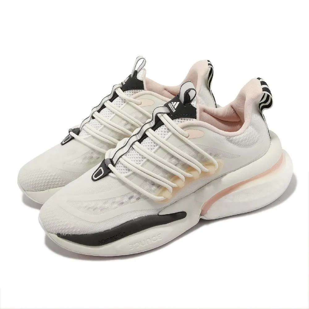 adidas 慢跑鞋 AlphaBoost V1 白 黑藍 Bounce Boost 愛迪達 男鞋 ACS HP2757 歷史價格詳細信息