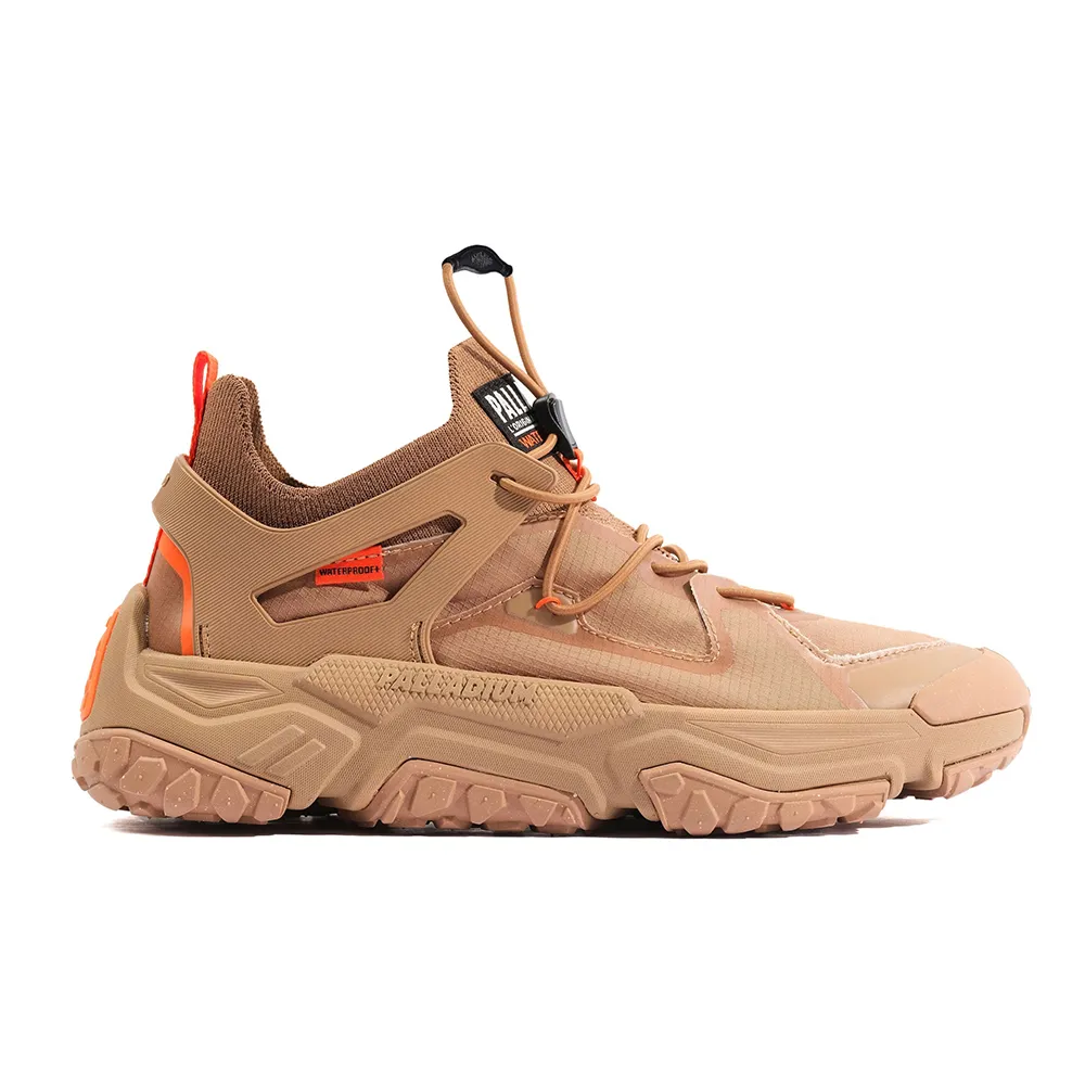 PALLADIUM OFF-GRID CAGE WP+快穿輪胎橘標低筒防水靴-女-黑 歷史價格詳細信息