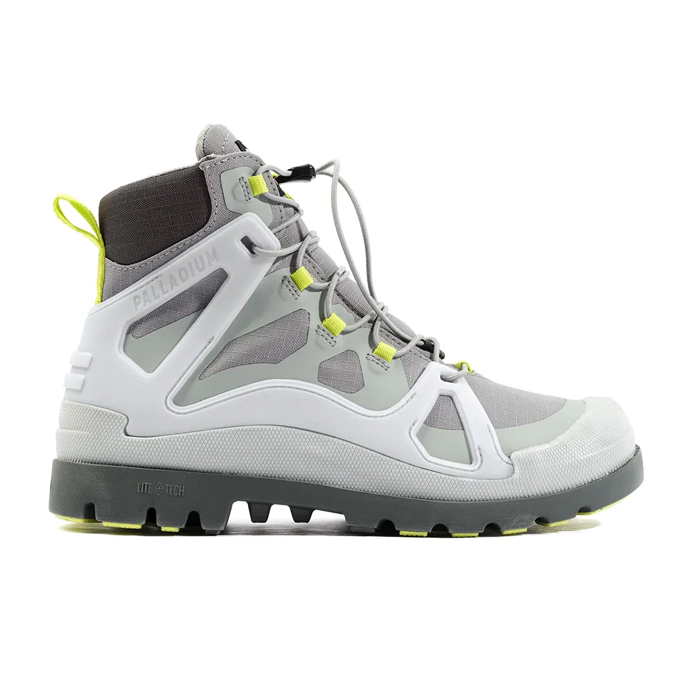 PALLADIUM PAMPA LITE+ CAGE WP+快穿輕量防水靴-女-銀灰 歷史價格詳細信息