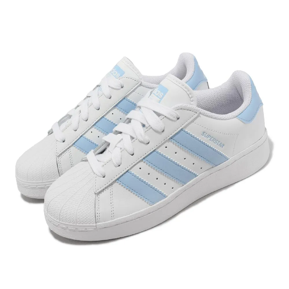 adidas 休閒鞋 Superstar XLG W 白 藍 三葉草 厚底增高 女鞋 愛迪達 ACS IF3003 歷史價格詳細信息