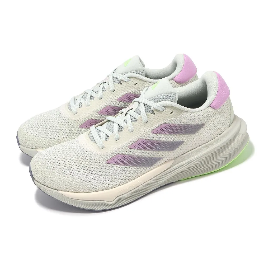 adidas 愛迪達 慢跑鞋 Supernova Stride W 女鞋 紫 米白 網布 輕量 緩衝 運動鞋 IG8291 歷史價格詳細信息