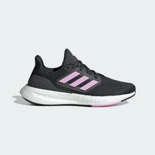 ADIDAS IF2386 PUREBOOST 23 W 女款跑鞋 避震彈力 橡膠大底 黑×粉紫【iSport愛運動】 歷史價格詳細信息