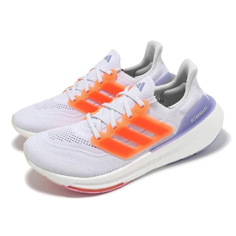 adidas 慢跑鞋 Ultraboost Light 紫 黑 橘紅 愛迪達 緩震 男鞋 路跑 【ACS】 HQ6351 歷史價格詳細信息