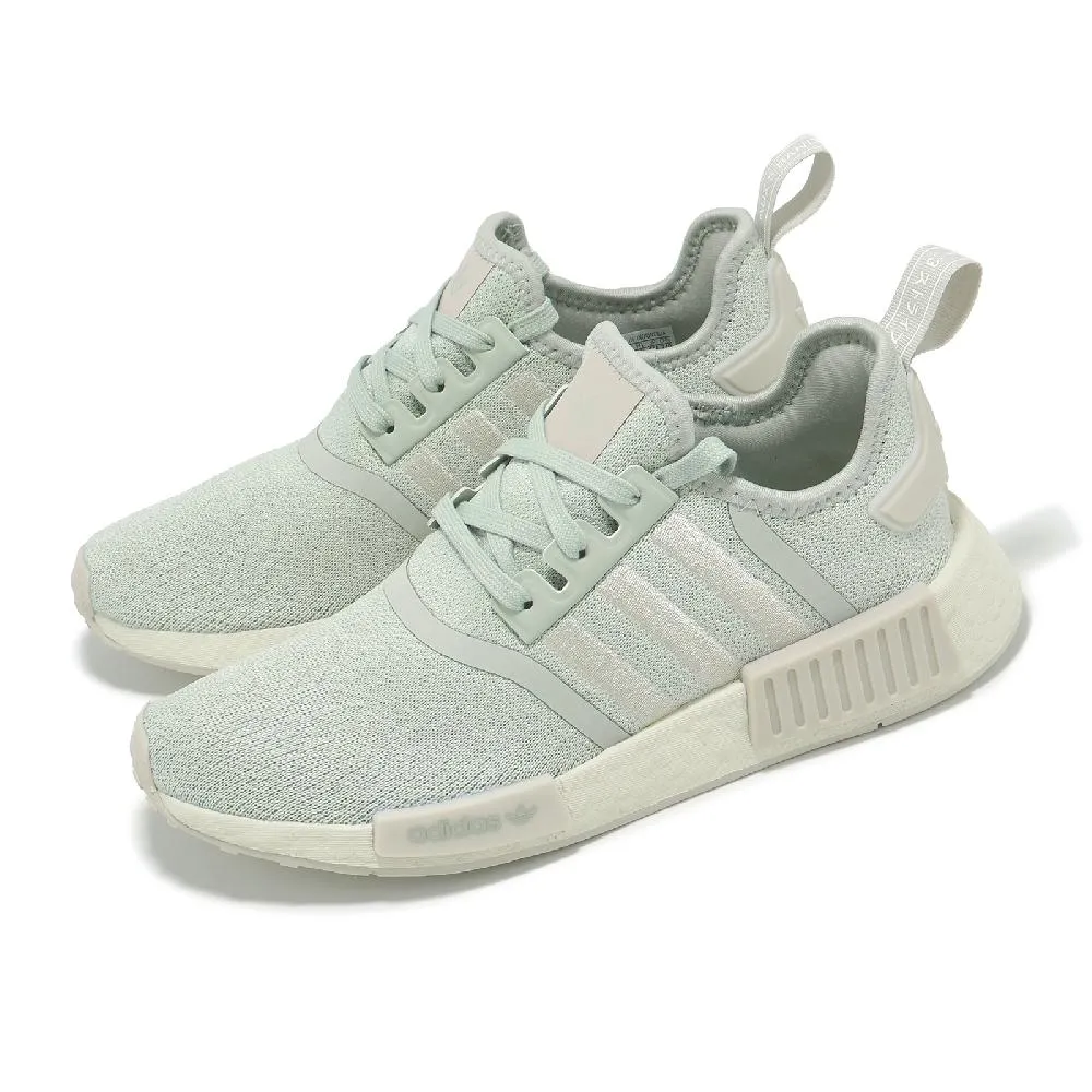 adidas 休閒鞋 NMD_R1 白 灰 藍紅 Parley 三葉草 男鞋 女鞋 小白鞋 【ACS】 GX9525 歷史價格詳細信息