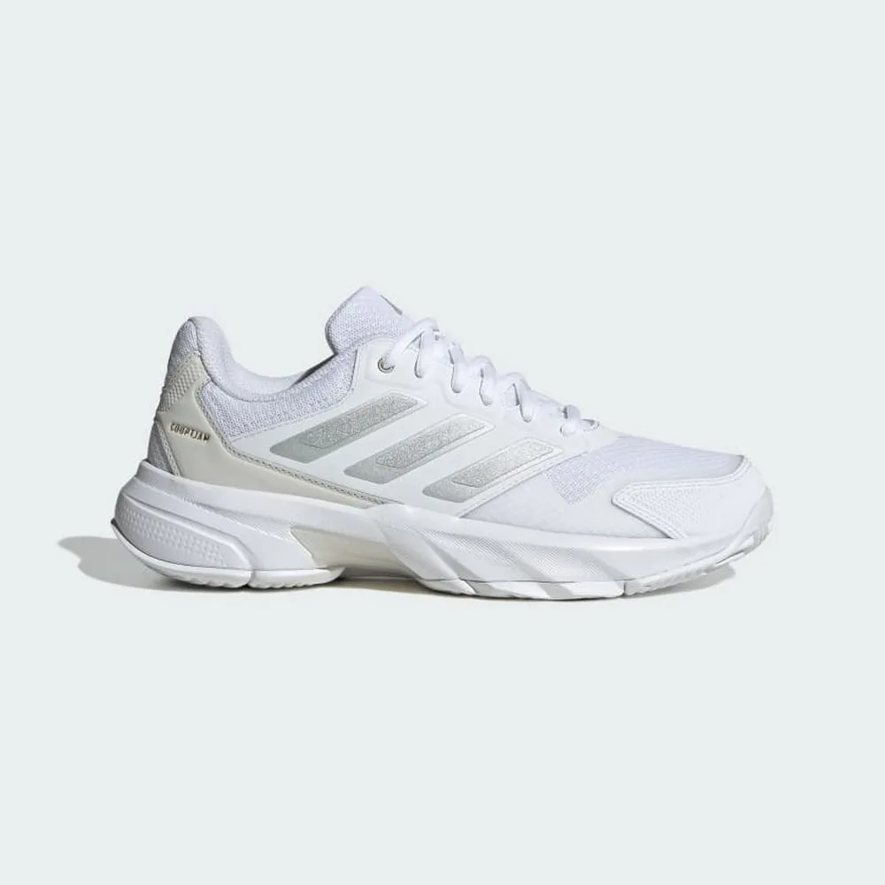ADIDAS ID2459 女網球鞋 CourtJam Control 3 W 白x紫丁香【iSport愛運動】 歷史價格詳細信息