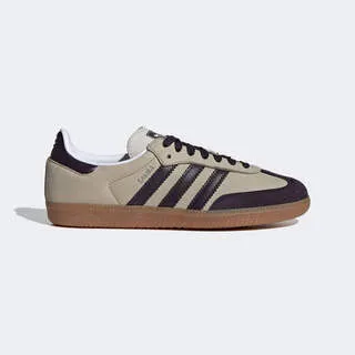 Adidas Samba OG W ID8349 女 休閒鞋 運動 經典 復古 德訓鞋 低筒 米白 紫綠 歷史價格詳細信息