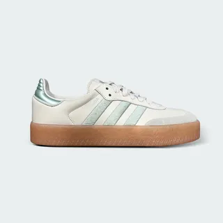 Adidas Sambae W JI1350 女 休閒鞋 運動 經典 三葉草 厚底 增高 膠底 黑 白 歷史價格詳細信息