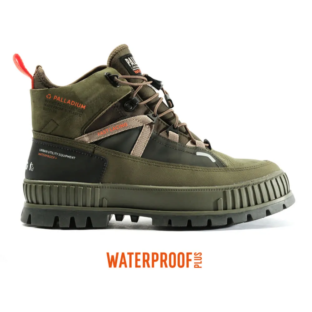 【Palladium】 PALLASHOCK TRAVELWP+ 男女 防水靴 曜石黑-77989008 歷史價格詳細信息