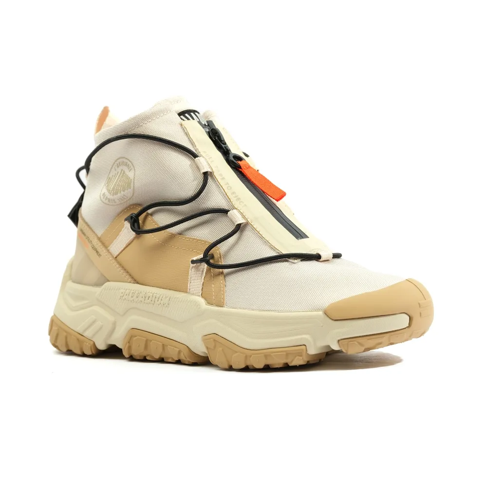 PALLADIUM OFF-GRID HI ZIP WP+快穿輪胎橘標防水靴-中性-奶茶 歷史價格詳細信息