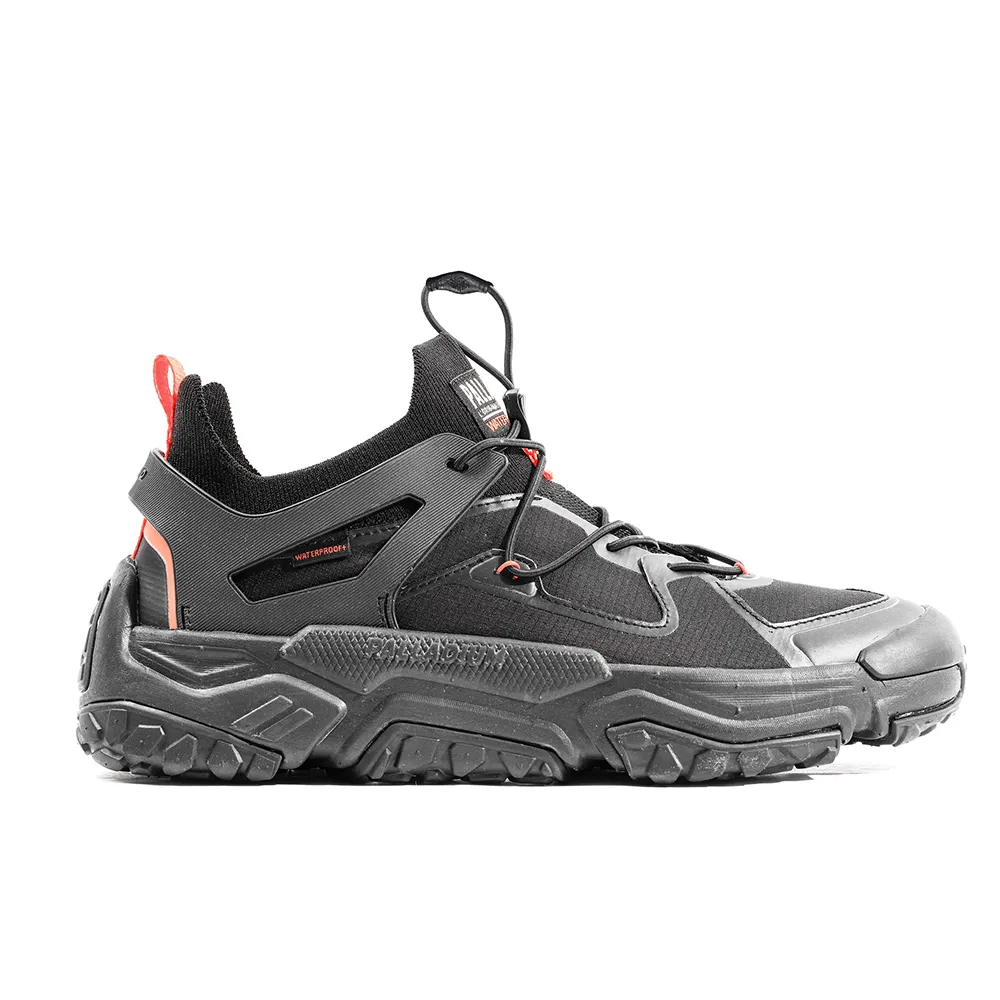 PALLADIUM OFF-GRID CAGE WP+快穿輪胎橘標低筒防水靴-女-黑 歷史價格詳細信息