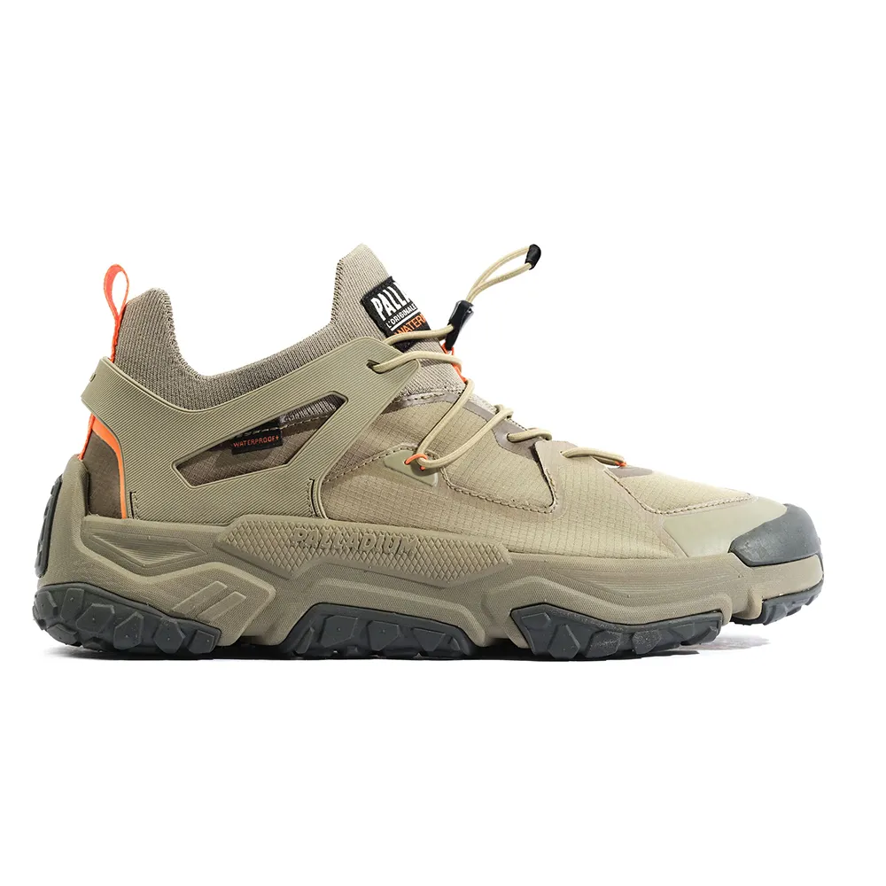 PALLADIUM OFF-GRID CAGE WP+快穿輪胎橘標低筒防水靴-女-黑 歷史價格詳細信息