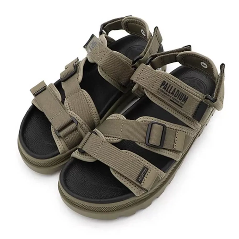 PALLADIUM PALLADUNE SPORT輕量魔鬼氈織帶涼鞋-中性-白 歷史價格詳細信息